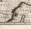 arctic nautical chart windrose detail