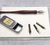 Wide Calligraphy Nibs, Set of 3, with Broad Tips