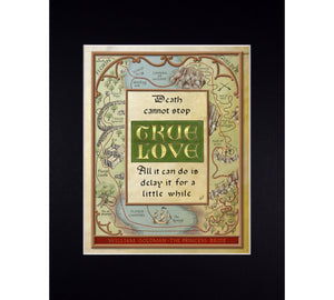 Princess Bride True Love Quote Fine Art Print