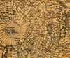 World Map, 16th Century Cordiform Map, Fine Art Reproduction MP118