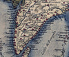 India, Southeastern Asia, 16th Century Map, Fine Art Reproduction MP123