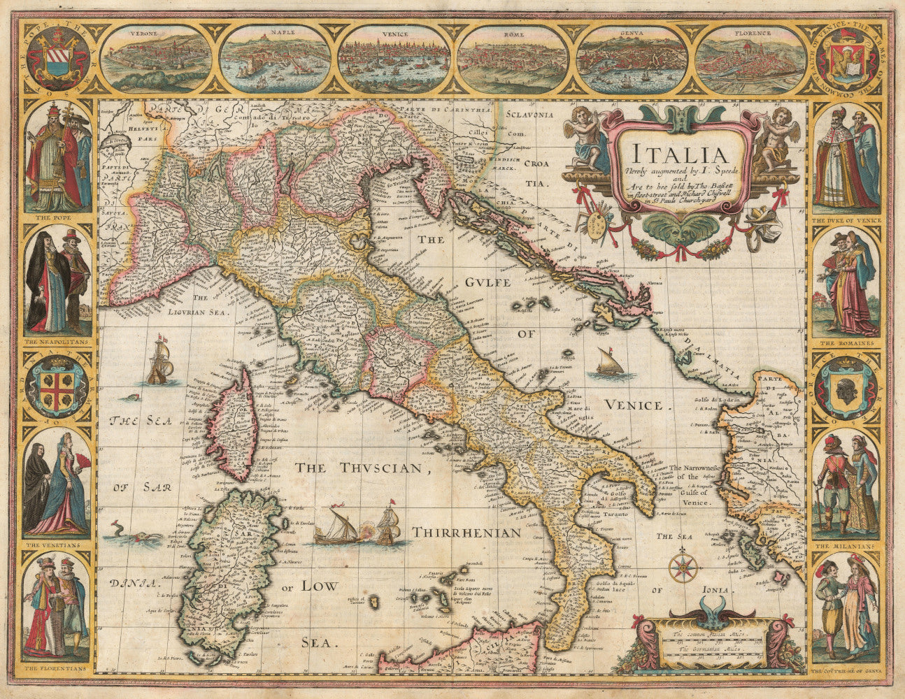 Vintage World Map, Cartography Art, Fine Art Reproduction