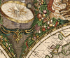 World Map, 17th Century Map, Fine Art Reproduction MP116
