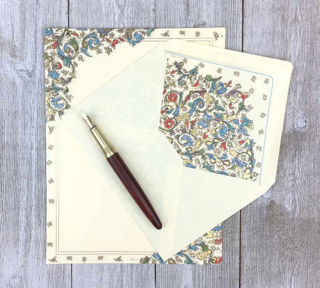 Stationery Sheet Set of 10, Kartos Medicea