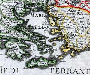 Roman Empire East, 18th Century Map, Fine Art Reproduction MP113