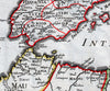 Roman Empire West, 18th Century Map, Fine Art Reproduction MP114