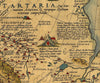 Russia, northeastern Asia, 16th Century Map, Fine Art Reproduction MP122