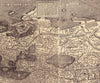 World Map, 16th Century Map, Fine Art Reproduction MP119