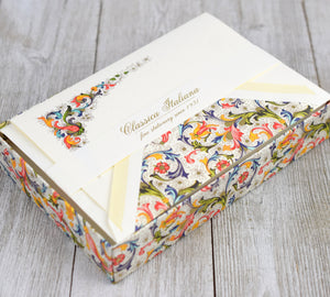Stationery Notecard Set of 10, Rossi Acanthus Cards