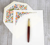Stationery Sheet Set of 10, Acanthus Rossi