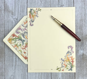 Stationery Sheet Set of 10, Kartos Allegro