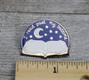 I Read Past My Bedtime Enamel Pin