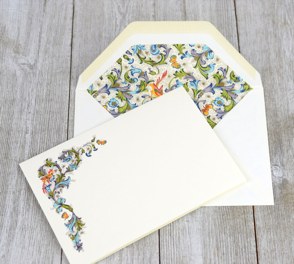 Stationery Notecard Set of 10, Rossi Bird Cards