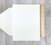Stationery Sheet Set of 10, Blank Rossi
