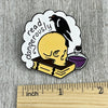 Read Dangerously Enamel Pin