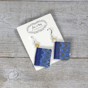 Miniature Book Earrings