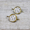 Literary Earrings