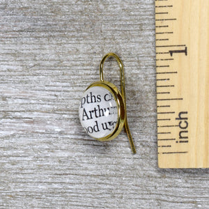 Literary Earrings