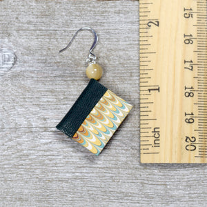 Miniature Book Earrings