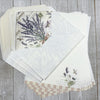 Stationery Sheet Set of 10, Kartos Lavender Floral