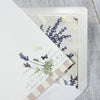 Stationery Sheet Set of 10, Kartos Lavender Floral