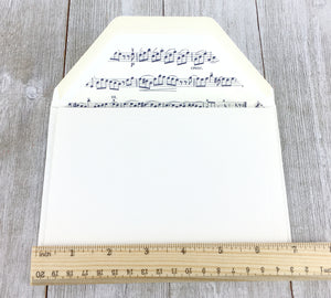 Stationery Blank Notecard Set of 10, Rossi Music Cards