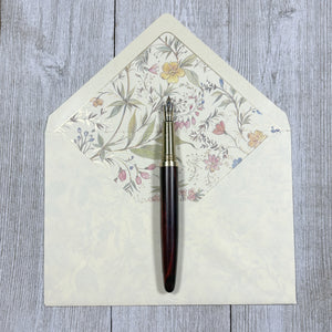 Floral Note Card and Envelope Set of 10, Kartos Primavera Cards