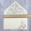 Floral Note Card and Envelope Set of 10, Kartos Primavera Cards