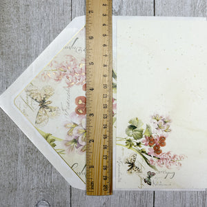 Romantic Note Card and Envelope Set of 10, Kartos Romantica Cards
