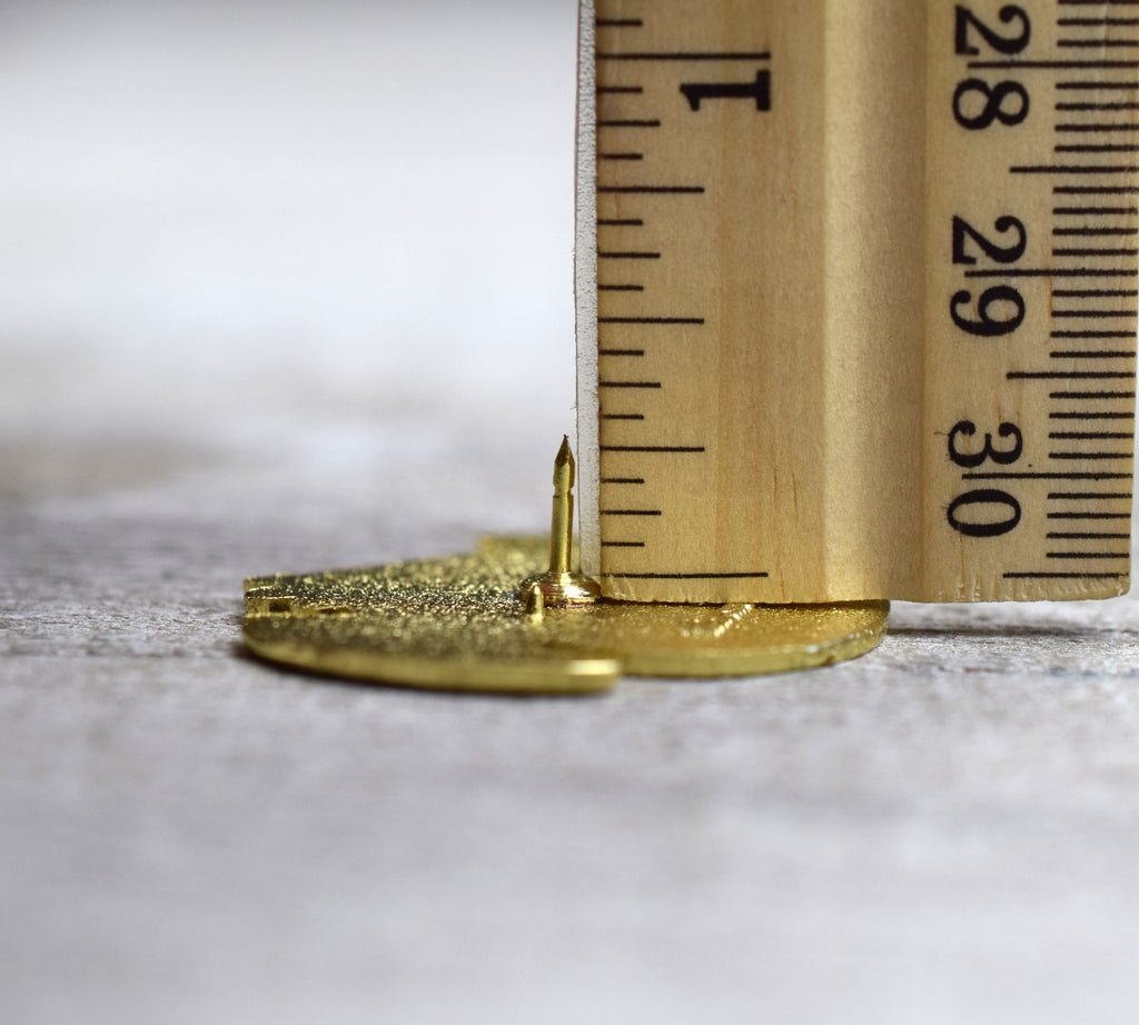 Book Wyrm Enamel Pin