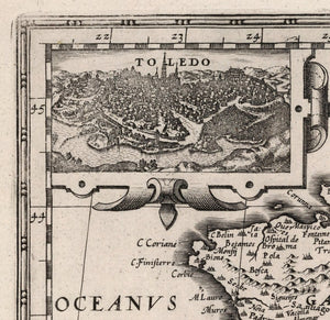 detail map of Toledo inset