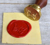 butterfly design wax seal stamp