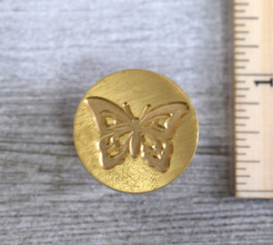 butterfly wax seal stamp head