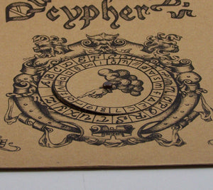 Queen Mary's cipher wheel detail