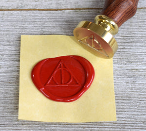 deathly hallows wax seal stamp
