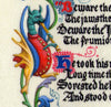 print detail marginalia grotesque with pipe