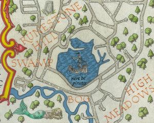 map detail Runestone Hill Swamp High Meadows Pennsic placenames