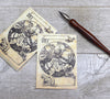Medieval Knight Book Plates: Set of 24 Ex Libris Self-Adhesive Labels