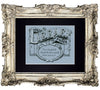 library rules art print in frame