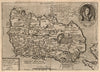 historical map of Ireland 17th century