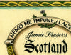 Map of Clan Fraser's Scotland with Diana Gabaldon Quote and Skye Boat Song // Fine Art Print