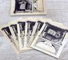 Ex Libris Book Plates with Owl and Candles: Set of 24 Self-Adhesive Labels