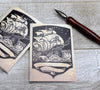 Ex Libris Book Plates with Sailing Ship: Set of 24 Self-Adhesive Labels