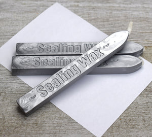 metallic silver sealing wax stick