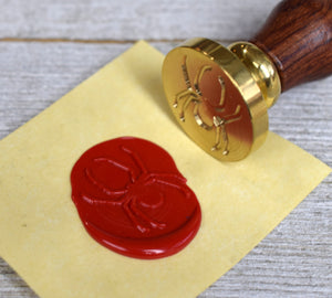 spider wax seal stamp