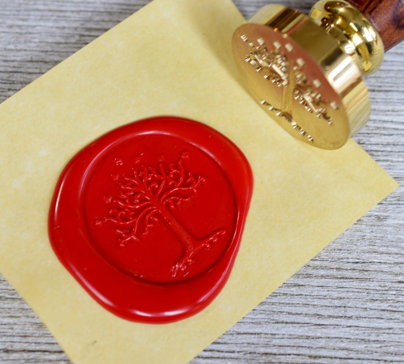 Skeleton Key Brass Seal Stamp with Optional Handle – ArteOfTheBooke
